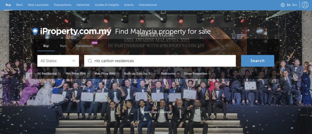 マレーシア不動産投資 iproperty