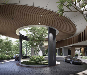 Laurel Residence (ローレル・レジデンス)：ロビー・エントランス / lobby and entrance