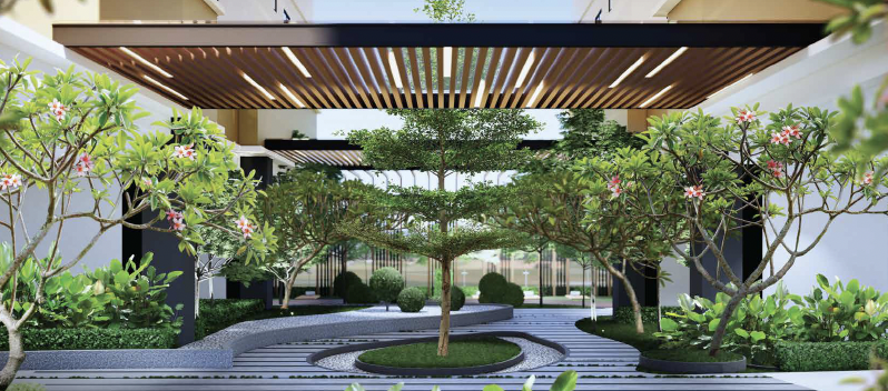 Laurel Residence (ローレル・レジデンス)：庭園・植栽スペース / garden and landscaping