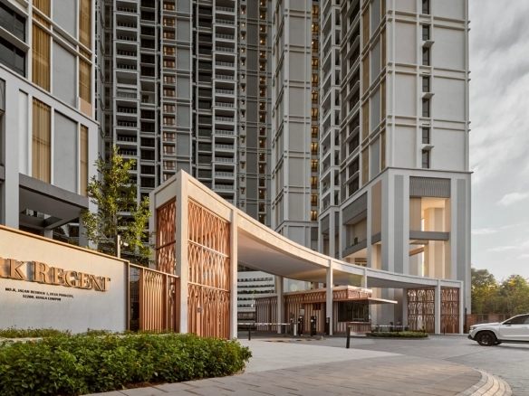 Park Regent @ Desa Parkcity（パークリージェント @ デサパークシティ）：建物外観 / building exterior