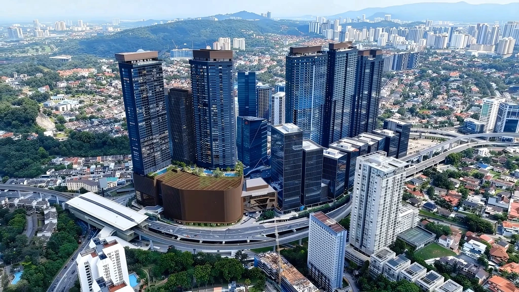 PAVILION DAMANSARA HEIGHTS Imperial Residences (パビリオンダマンサラハイツ・インペリアル・レジデンス)：建物外観 / building exterior